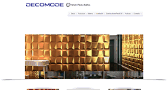 Desktop Screenshot of decomode.mx
