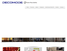 Tablet Screenshot of decomode.mx